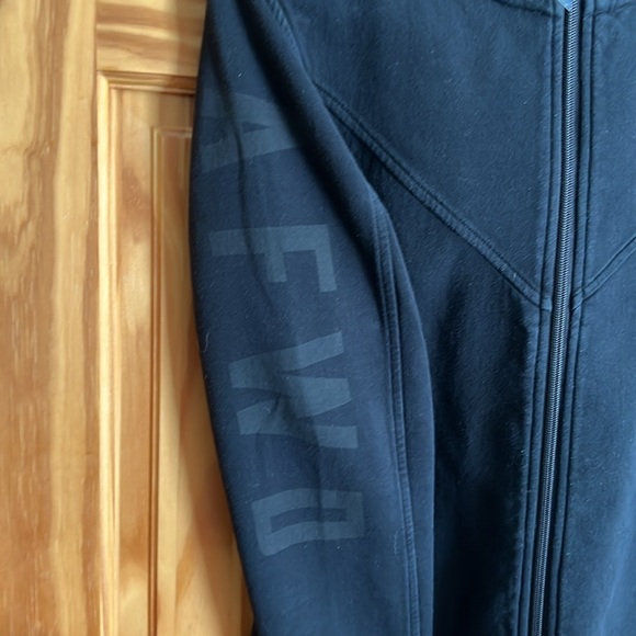 Women’s Alpha Forward full zip sweatshirt/jacket, Medium, Black - Picture 3 of 4